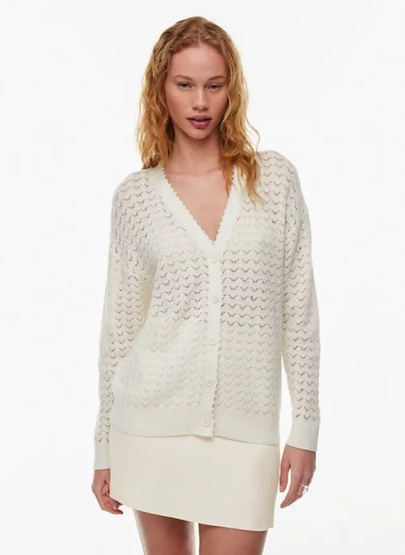 reverence cardigan sold by Aritzia