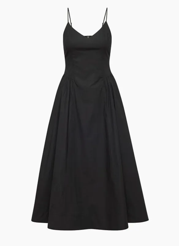 technique poplin dress sold by Aritzia