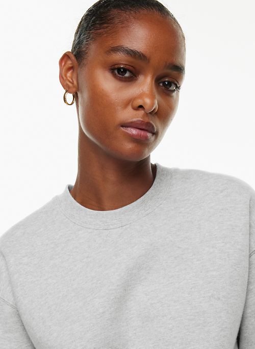 cozy fleece perfect crew sweatshirt sold by Aritzia product image thumbnail 2
