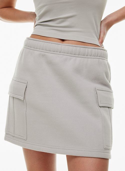 cozy fleece mega cargo™ mini skirt sold by Aritzia product image thumbnail 4