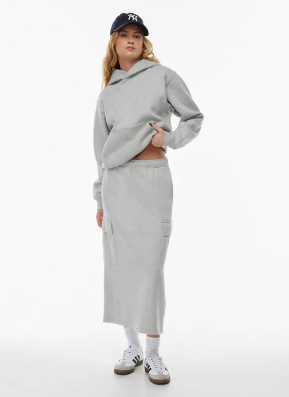 cozy fleece mega cargo™ maxi skirt sold by Aritzia
