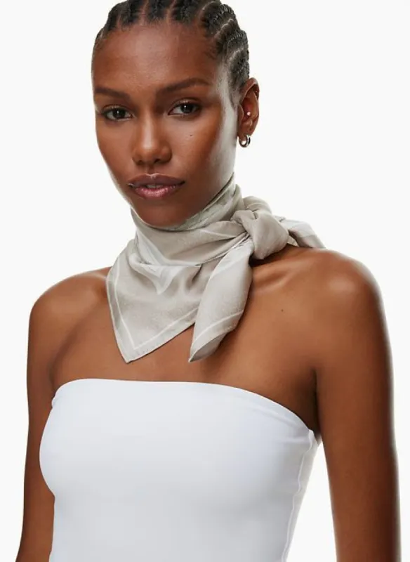 elite silk large scarf sold by Aritzia