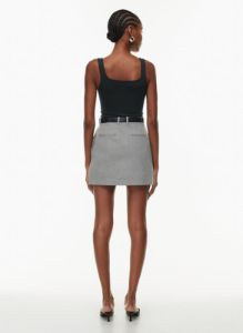 contour squareneck hip tank sold by Aritzia