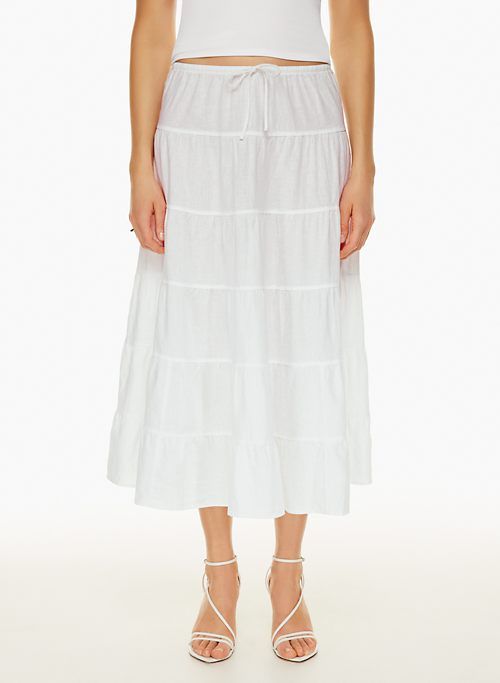 bouquet linen skirt sold by Aritzia product image thumbnail 2