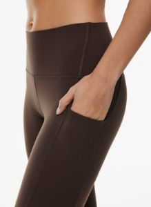 butter cheeky pocket flare hi legging sold by Aritzia