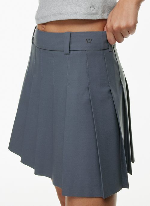 olive mini skirt sold by Aritzia product image thumbnail 4