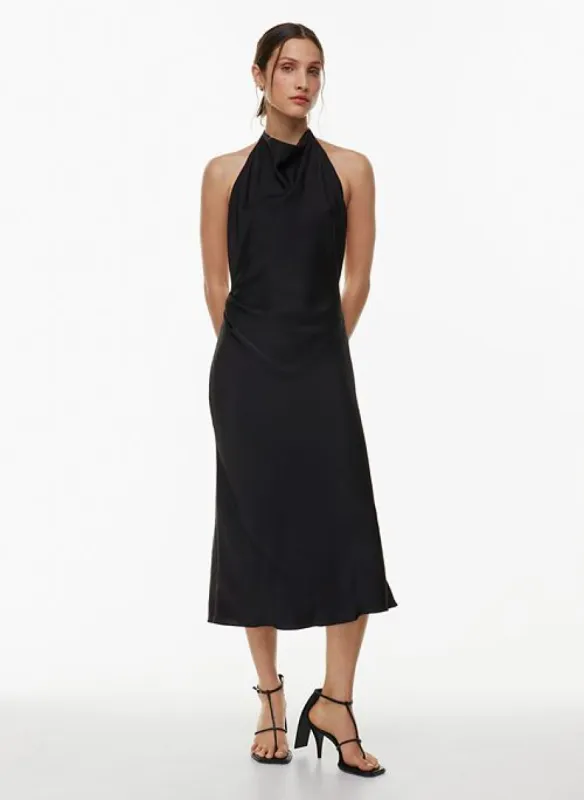 audience satin dress sold by Aritzia