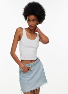 mid-rise wrap skirt sold by Aritzia