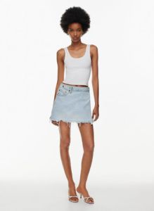 mid-rise wrap skirt sold by Aritzia