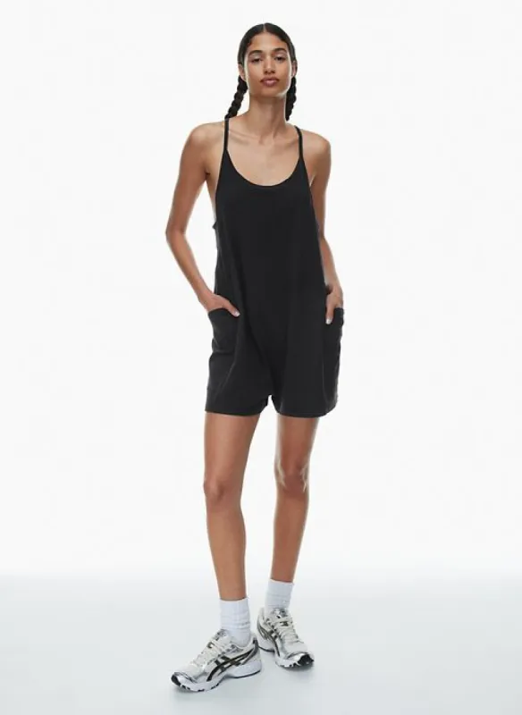 butter breakaway romper sold by Aritzia