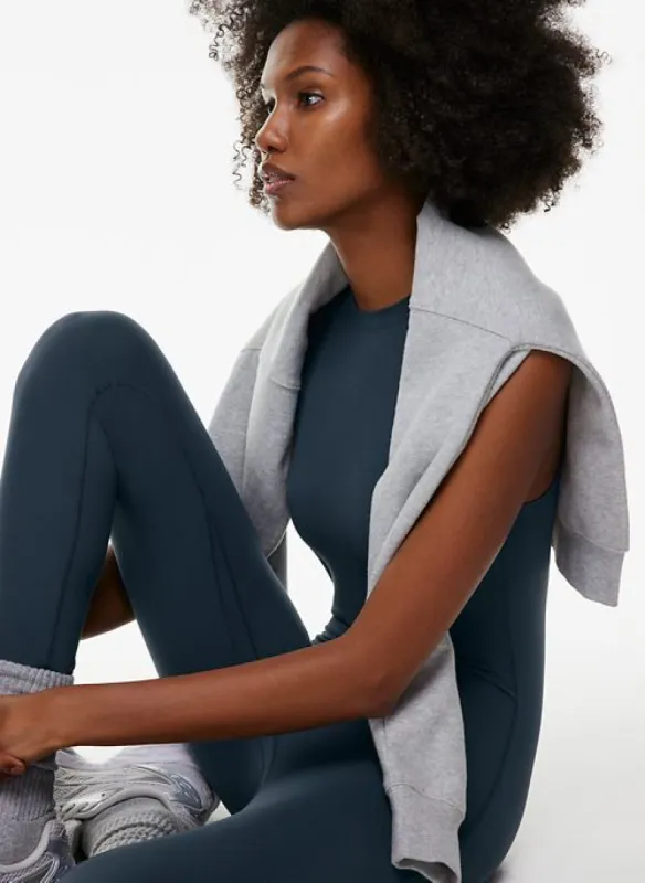 butter essential muscle jumpsuit sold by Aritzia