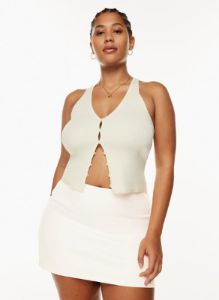 Wilfred Women's Affinity Top in Light Birch size XL sold by Aritzia