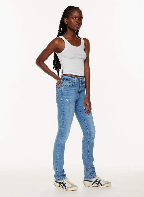 724 high-rise straight jean sold by Aritzia