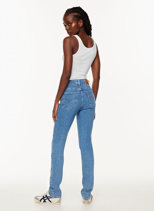 724 high-rise straight jean sold by Aritzia product image thumbnail 6