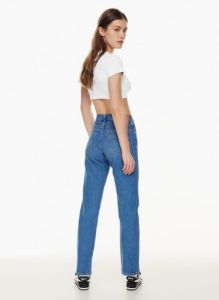 wedgie straight jean sold by Aritzia