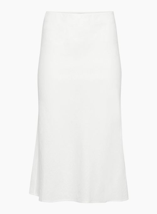 slip linen midi skirt sold by Aritzia product image thumbnail 6