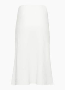 slip linen midi skirt sold by Aritzia
