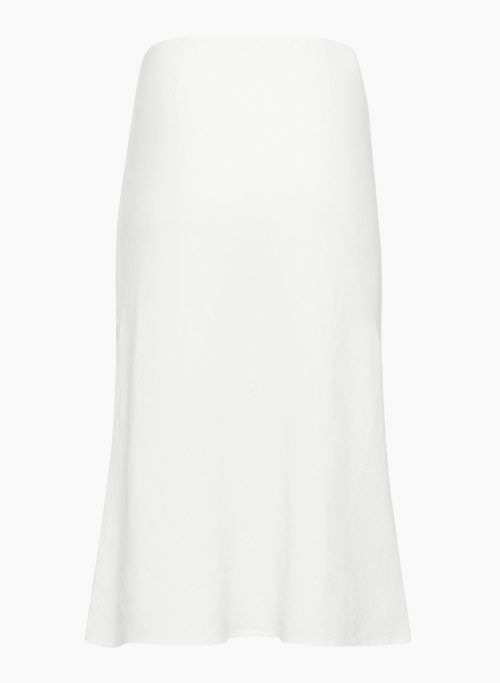 slip linen midi skirt sold by Aritzia product image thumbnail 7
