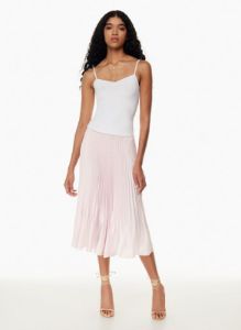 twirl pleated skirt sold by Aritzia