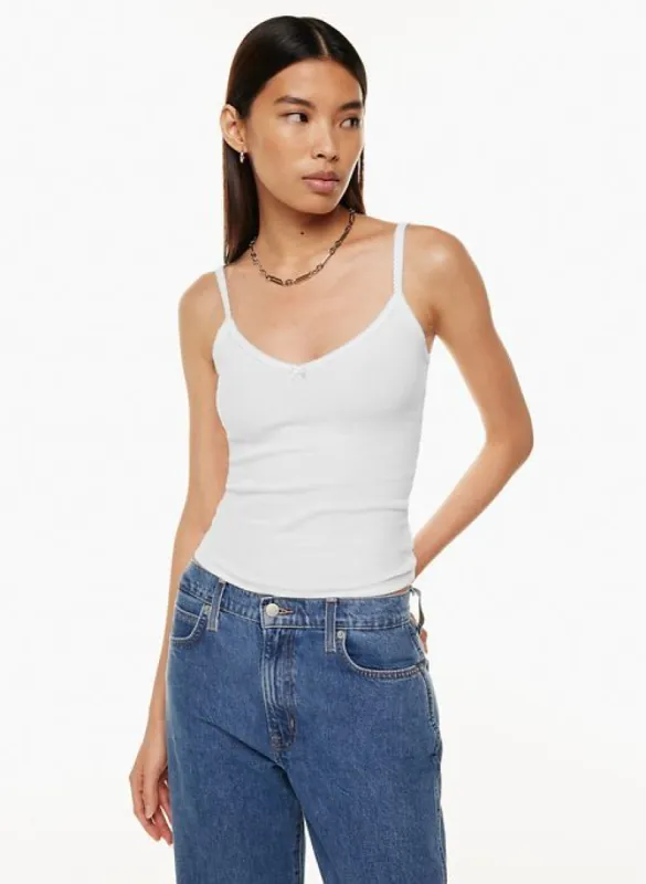 gracie hip tank sold by Aritzia