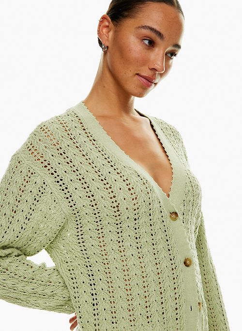 reverence cardigan sold by Aritzia