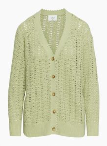 reverence cardigan sold by Aritzia