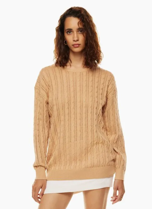 library sweater sold by Aritzia