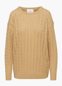 library sweater sold by Aritzia