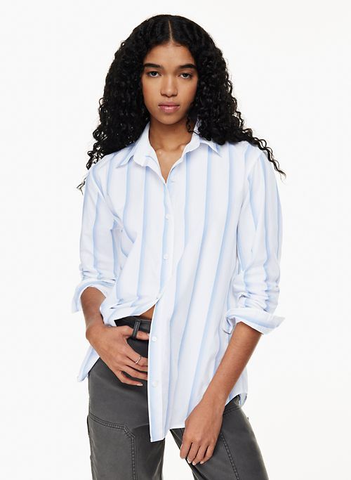 sail poplin shirt sold by Aritzia