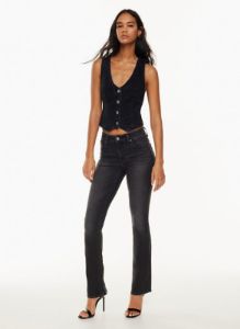 the 90s lexi lo-rise bootcut jean sold by Aritzia