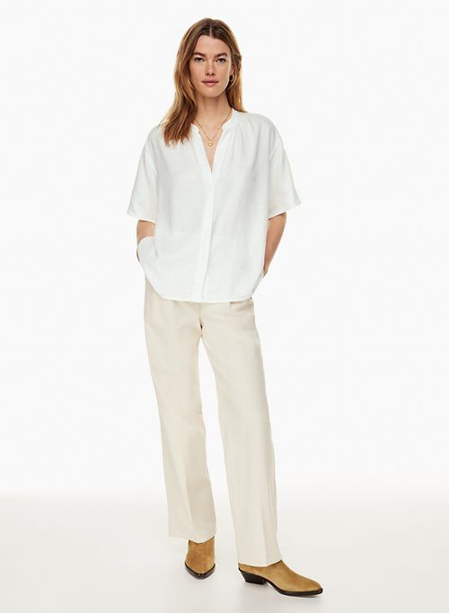 hanoki linen blouse sold by Aritzia product image thumbnail 2