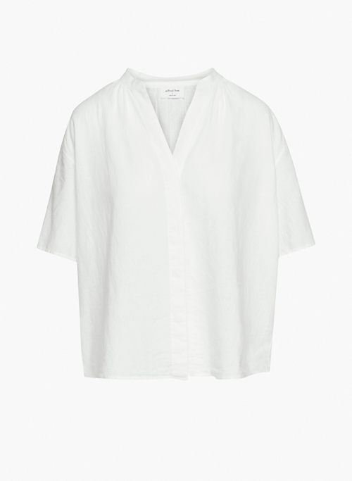 hanoki linen blouse sold by Aritzia product image thumbnail 6