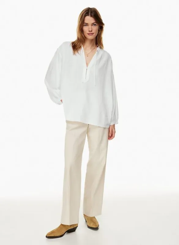powell linen blouse sold by Aritzia