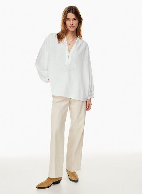 powell linen blouse sold by Aritzia