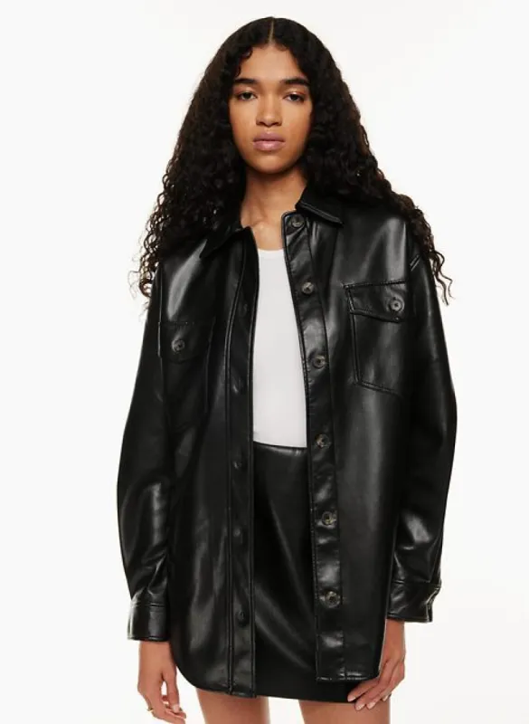 the ganna™ shirt jacket sold by Aritzia