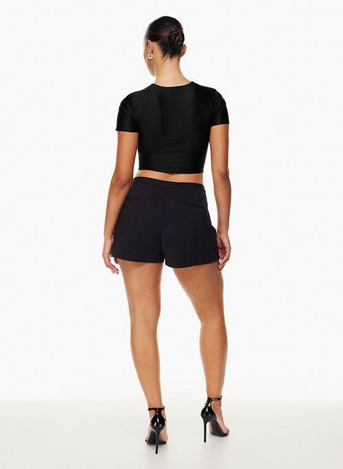 satinette crew cropped t-shirt sold by Aritzia product image thumbnail 5