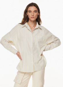 boyfriend poplin shirt sold by Aritzia