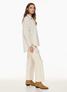 boyfriend poplin shirt sold by Aritzia