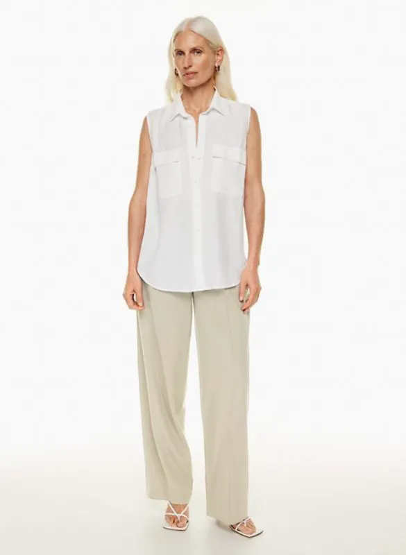 utility sleeveless shirt sold by Aritzia