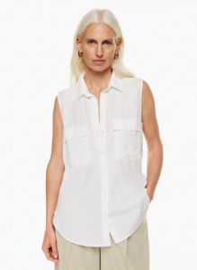 utility sleeveless shirt sold by Aritzia