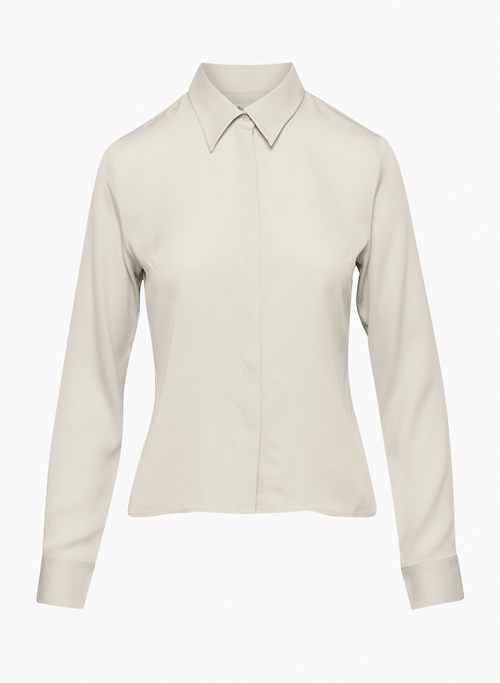 connery silk shirt sold by Aritzia product image thumbnail 7