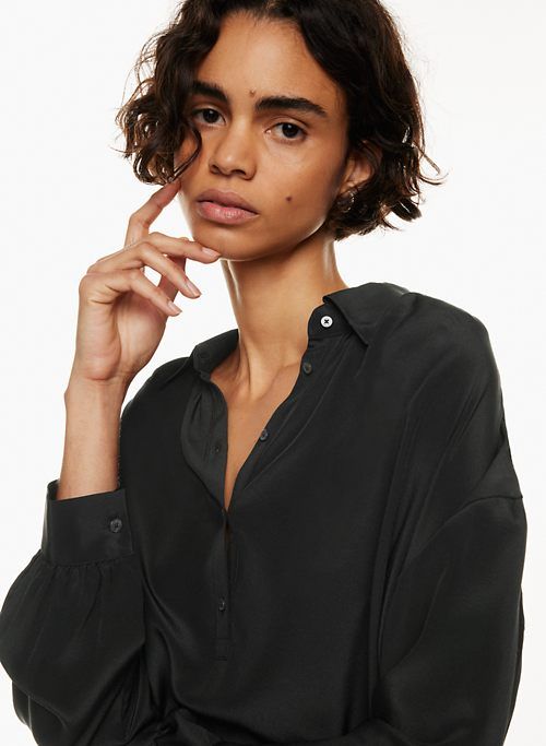 marilyn silk blouse sold by Aritzia