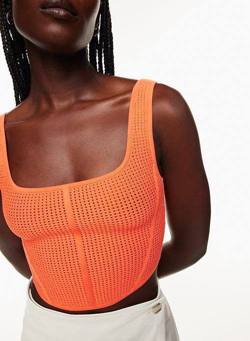sculpt knit bustier tank sold by Aritzia product image thumbnail 3