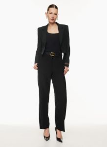 rectangle leather belt sold by Aritzia