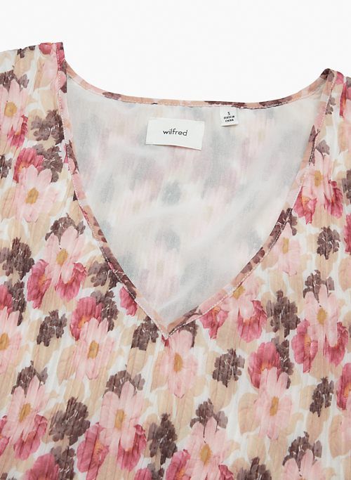 daydreamer v-neck blouse sold by Aritzia product image thumbnail 8