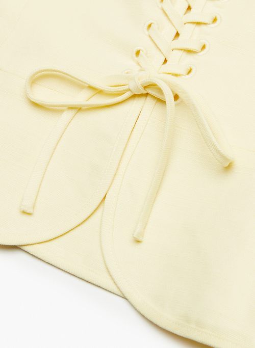 santal linen blouse sold by Aritzia product image thumbnail 7