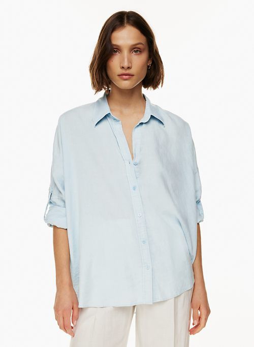 rooney linen shirt sold by Aritzia