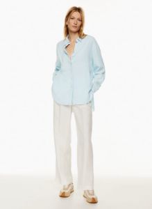 plath linen shirt sold by Aritzia