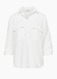 utility polo blouse sold by Aritzia