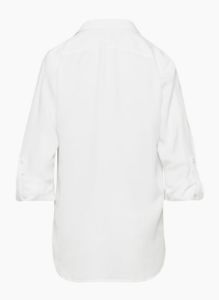 utility polo blouse sold by Aritzia